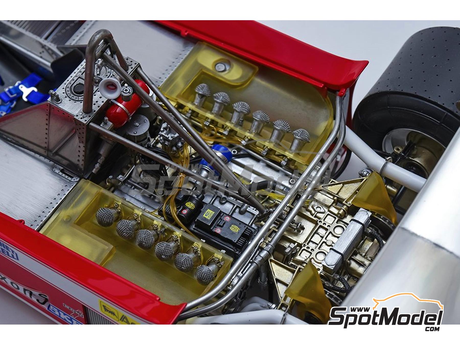Model Factory Hiro K862: Car scale model kit 1/12 scale - Ferrari